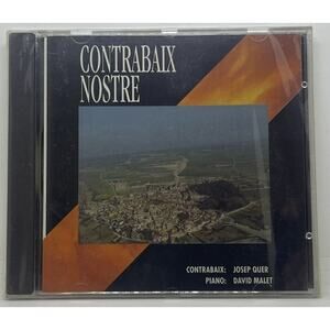 Rare HTF Brand New Factory Sealed Contabaix Nostre Classical World Music Spain
